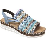 Rieker Sandali & Odprti čevlji V1241 Modra | Shoptok.si