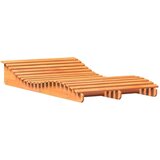 Maison Chic Ležalnik - Sončna ležalnik voščeno rjav 205x110x31,5 cm trdna borovina, (22043002) Cene