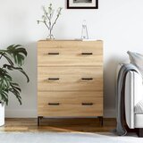 vidaXL Komoda boja hrasta sonome 69 5x34x90 cm od konstruiranog drva | shoptok.hr