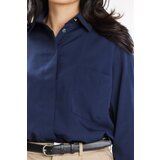 Awama Woman's Shirt A652 Navy Blue | Shoptok.si