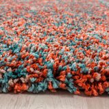 Novel PREPROGA Z VISOKIM FLOROM Enjoy 240/340 cm tkano terakota | Shoptok.si