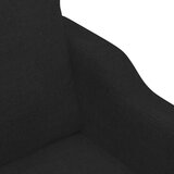 vidaXL Fotelja crna 60 cm Tkanina | shoptok.hr