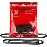 Slim Wrap - set tankih prstenova za penis - crna (3 komada)