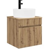  Set ormarića za kupaonicu 5 kom. Hrast artisan | shoptok.hr
