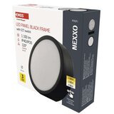  LED svetilo nadometno NEXXO, okroglo, črno, 12,5W, nastavljiva CCT Cene