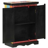 Ručno obojena komoda s vratima 53x30x75 cm masivno drvo manga | shoptok.hr