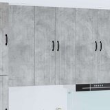  Stenska kuhinjska omarica Betonsko siva 60 x 31 x 100 cm | Shoptok.si