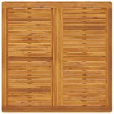  Vrtni blagovaonski stol 110x110x75 cm masivno bagremovo drvo | shoptok.hr