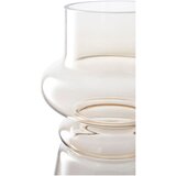 House Nordic Svjetlo smeđa staklena vaza (visina 31 cm) – | shoptok.hr