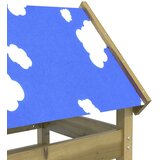 Igraći Toranj Smeđa Solidno Impregnirano Drvo 85 x 52,5 x 239 cm | shoptok.hr