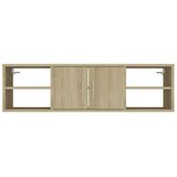  Zidna polica boja hrasta sonome 102x30x29 cm konstruirano drvo | shoptok.hr