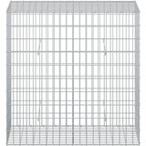  Gabion s žicom debljine 3,5 mm i mrežom 5x10 cm 100x50x100 cm | shoptok.hr