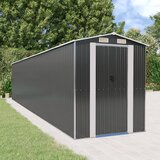 vidaXL Vrtna lopa antracitna 192x938x223 cm pocinkano jeklo Cene