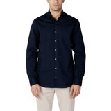 Calvin Klein Jeans Srajce z dolgimi rokavi POPLIN STRETCH SLIM K10K108229 Modra Cene