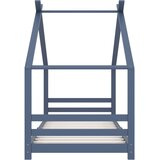  Okvir za dječji krevet od masivne borovine sivi 90 x 200 cm | shoptok.hr