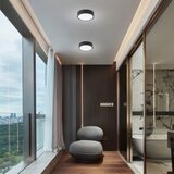  Brilagi - LED prigušiva svetiljka POOL LED/18W/230V 3000-6000K 20 cm crna + daljinski upravljač | Eponuda.com