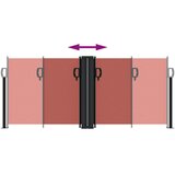  Uvlačiva bočna tenda 100 x 600 cm terakota | shoptok.hr