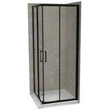 Copen Atlas Pro tuš kabina mat crna, staklo 6mm providno - 90x90x195 cm | ePonuda.com