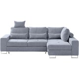 Hom`in SEDEŽNA GARNITURA, gladka tkanina siva | Shoptok.si