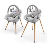 Kinderkraft Hranilica Fini UP 3u1, Grey | shoptok.hr