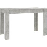 Maison Chic Jedilna miza - Kuhinjska miza - Jedilni stol betonsko siva 120x60x76 cm iverna plošča, (21715012) Cene