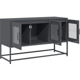 TV ormarić antracit 100,5x39x60,5 cm hladno valjani čelik | shoptok.hr