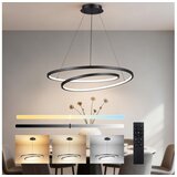  Brilagi-LED prigušiva luster na sajli TWISTER LED/105W/230V prečnik 100 cm crna + daljinski upravljač | Eponuda.com