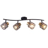  plafonski luster zahara 4xE27/10W/230V crni | Eponuda.com