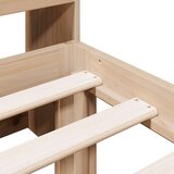  Krevet s regalom za knjige bez madraca 90x200 cm od borovine | shoptok.hr