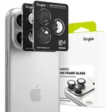 Staklo za okvir objektiva kamere za iPhone 17 Pro / iPhone 17 Pro Max - Crno