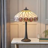  Endon 64177 - Stona lampa Tiffany HUTCHINSON 1xE27/60W/230V, prečnika 40 cm | Eponuda.com