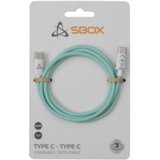 S Box SBOX KABAL USB TYPE C - USB TYPE C M/M 1M Zeleni - 60W Cijene