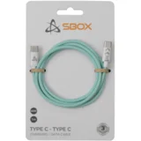 SBOX KABAL USB TYPE C - USB TYPE C M/M 1M Zeleni - 60W