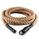 Klarfit Capital Sports Power Rope, 9m/3,8 cm, uže za vježbanje, pričvršćivanje za strop