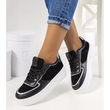 Gemre Black women's sneakers Statela | Shoptok.si