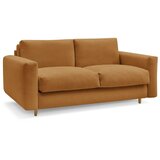 Bobochic Paris Gorčično rumena sedežna garnitura za spanje/raztegljiva 200 cm Cocoone – | Shoptok.si
