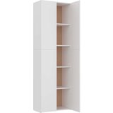  Uredski ormar bijeli 60 x 32 x 190 cm od iverice | shoptok.hr