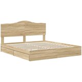  s od storage Sonoma hrast 180 x 200 cm Konstruirano drvo | shoptok.hr