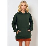 Trend Alacati Stili Ženski duks ALC-531-009, Sa kapuljačom, Maslinasti Cene