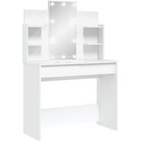  Toaletni stolić s LED svjetlima bijeli 96 x 40 x 142 cm | Eponuda.com