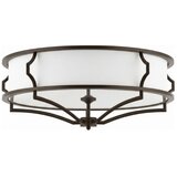 Open Design OR86607 - Plafonsko svetlo STESSO 4xE27/12W/230V prečnik 65 cm braon | Eponuda.com