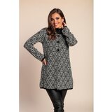 Fenzy Pleteni Kardigan S Uzorkom, Crno/Bijeli | shoptok.hr