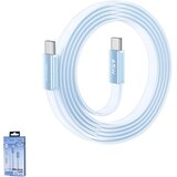 Remax Data kabl Ultimate Series CB35 65W Ultra-Thin Fast Charging Type C na Type C 1.2m plavi Cene