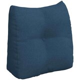 vidaXL Poglavni vzglavnik Modra 45 x 24 x 50 cm blago | Shoptok.si