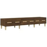 TV omarica rjavi hrast 150x34,5x30 cm konstruiran les, (20731092) | Shoptok.si