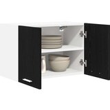 vidaXL Viseča omarica Riga 2 pcs Črni hrast in bela 60 x 31 x 40 cm | Shoptok.si