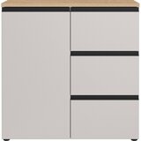 Germania Sivo-bež/v svetli naravni barvi komoda 90x91x41 cm Cormano – | Shoptok.si