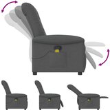  fotelja, tamno siva tkanina | shoptok.hr