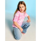 Sinsay Pamučna majica s tie-dye uzorkom | shoptok.hr