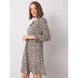 RUE PARIS Dress-WN-SK-R817.66-light beige | shoptok.hr